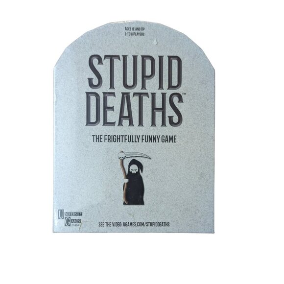 Stupid‎ Deaths Board Game - The Frightfully Funny Game - Family True Or False - Picture 1 of 6